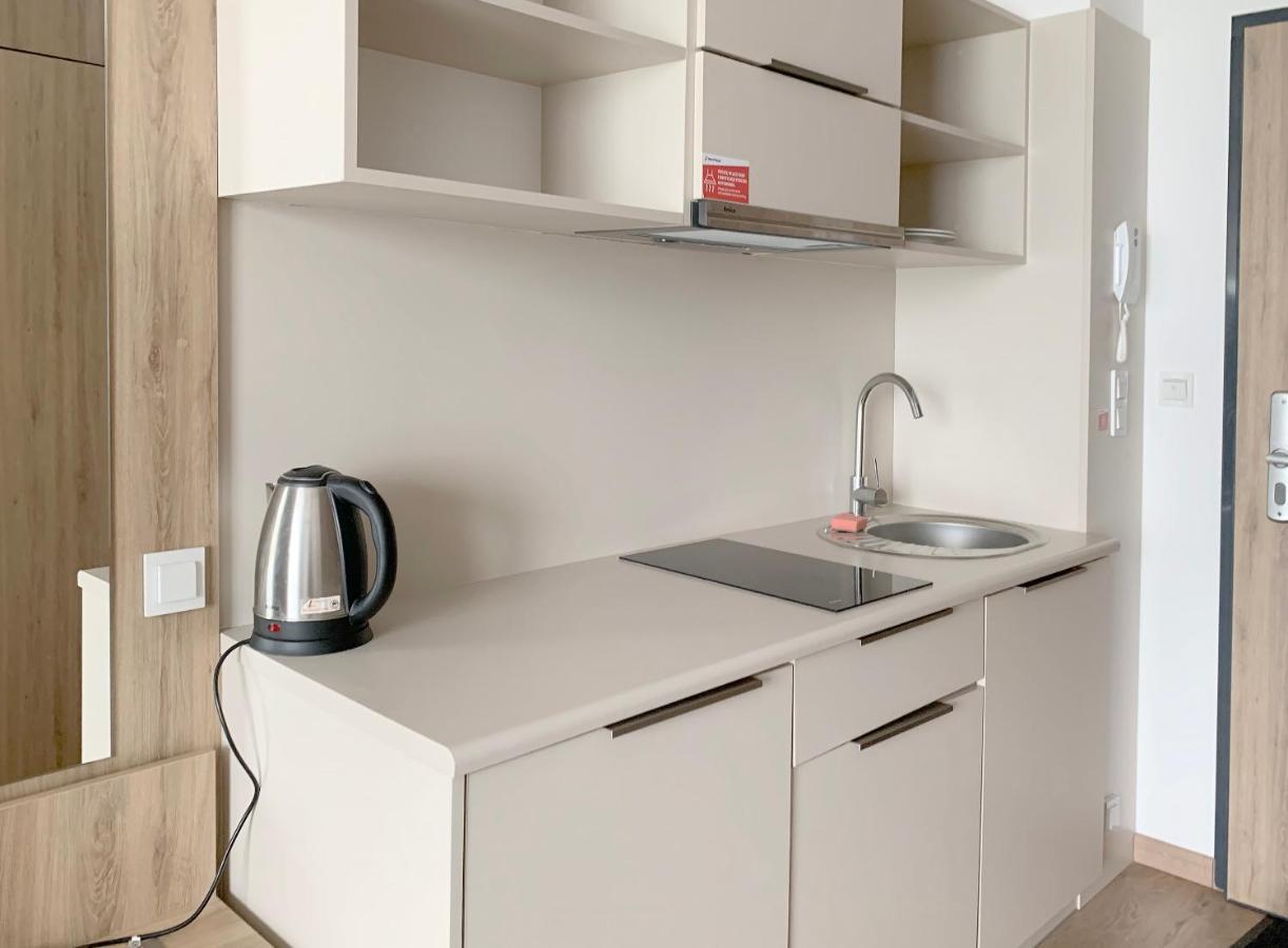 404 Rooms Wolska Apartament Varsó Kültér fotó